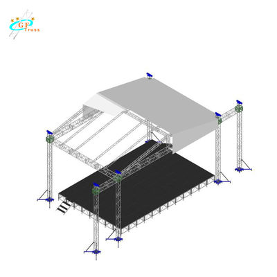 Sistema da conferência 18M 22M Aluminum Roof Truss da oficina