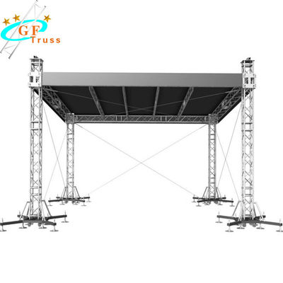 sistema de alumínio do fardo do telhado de 400*400m para eventos do concerto