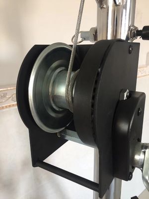 Da manivela de aço de alumínio do dever da luz da paridade do equipamento de iluminação da fase do auto fechamento suporte de levantamento