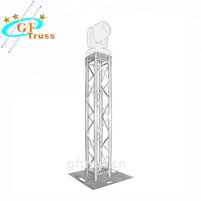 Tipo de alumínio do totem da torre do fardo da iluminação do DJ para o evento interno do casamento