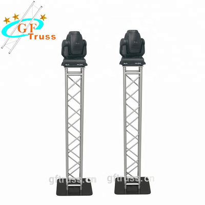 Tipo de alumínio do totem da torre do fardo da iluminação do DJ para o evento interno do casamento