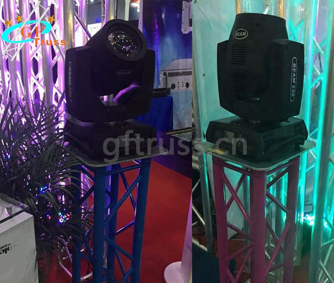 Tipo de alumínio do totem da torre do fardo da iluminação do DJ para o evento interno do casamento