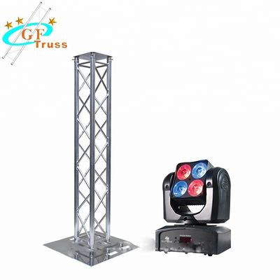 Torre do fardo da iluminação do DJ do totem para o tubo interno do casamento 50mm do evento