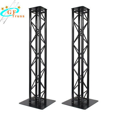 Fardo de alumínio do totem da torre de iluminação do DJ para o casamento interno