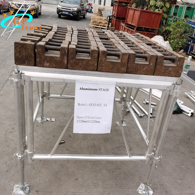 Plataforma de alumínio móvel à prova de fogo da fase da camada do fardo 6061-T6