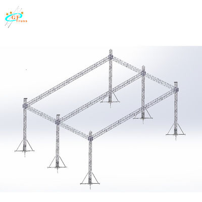 Luz feito-à-medida 30M Stage Display Truss do DJ do telhado do metal para a barra