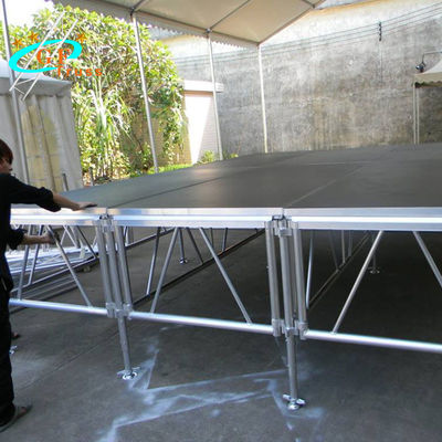 Plataforma da fase, partido móvel do sistema da fase na plataforma de alumínio da fase da dança de fase
