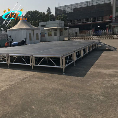 Plataforma da fase, partido móvel do sistema da fase na plataforma de alumínio da fase da dança de fase