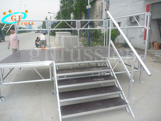 Peso leve de alumínio exterior modular móvel do fardo da fase