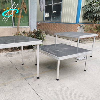 Fase 4ft*4ft de alumínio portátil da plataforma com altura diferente