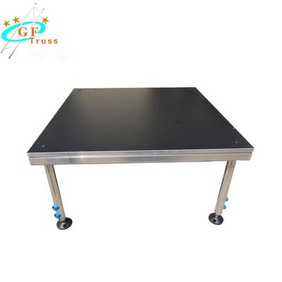 plataforma de madeira 750kg/Sqm da fase do pé 6061-T6 de alumínio
