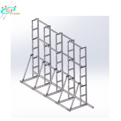 Fardo 50*3mm principal de alumínio da tela do diodo emissor de luz do tubo para o armário do diodo emissor de luz
