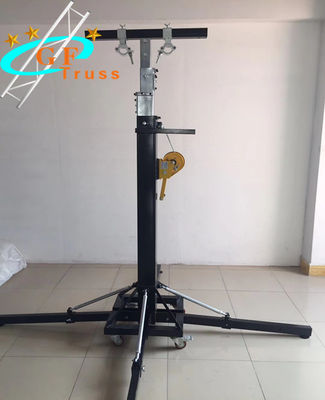 a capacidade aluída do suporte 300kg do fardo de 6M Lighting Heavy Duty com guigas centra-se