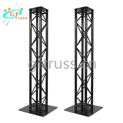Cabeça dupla leve de alumínio do peso 2M Totem System Moving do fardo do DJ