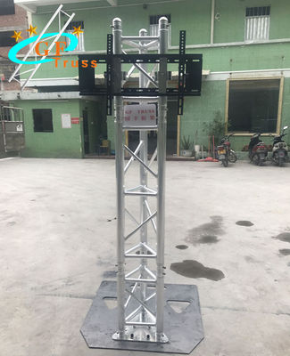 Cabeça dupla leve de alumínio do peso 2M Totem System Moving do fardo do DJ