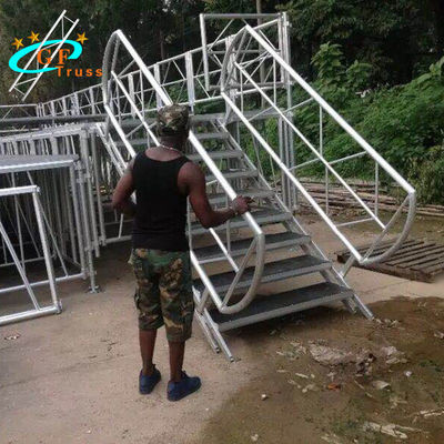 Deslize não 1.22M*1.22M Aluminum Stage Platform para eventos
