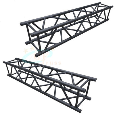 Fardo de alumínio quadrado preto da cor 290MM*290MM para a mostra interna