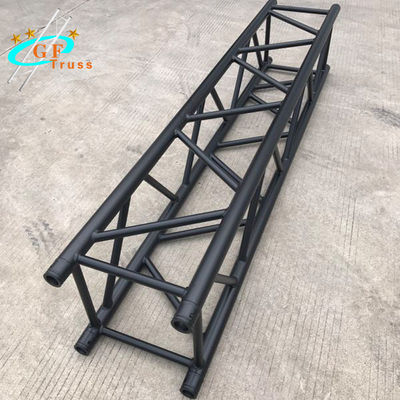 Fardo de alumínio quadrado preto da cor 290MM*290MM para a mostra interna