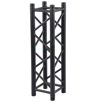 Fardo de alumínio quadrado preto da cor 290MM*290MM para a mostra interna