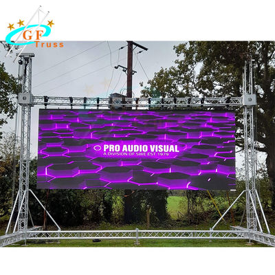 Sistema de alumínio personalizado do fardo do cargo do objetivo para pendurar armários e iluminações do diodo emissor de luz