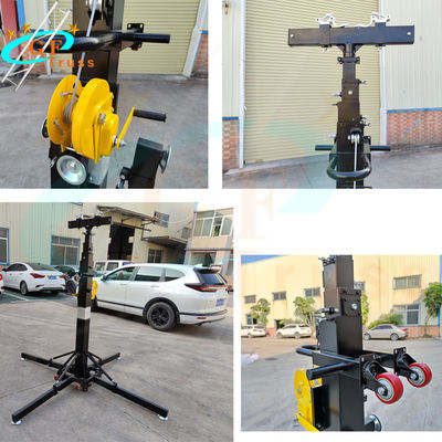 Do suporte claro do fardo dos oradores da tela do diodo emissor de luz manivela resistente que pendura para eventos